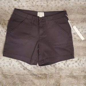 Caslon Dark Gray Sz 0 Shorts